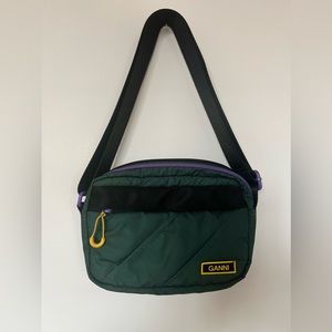GANNI Green Festival Crossbody Bag
